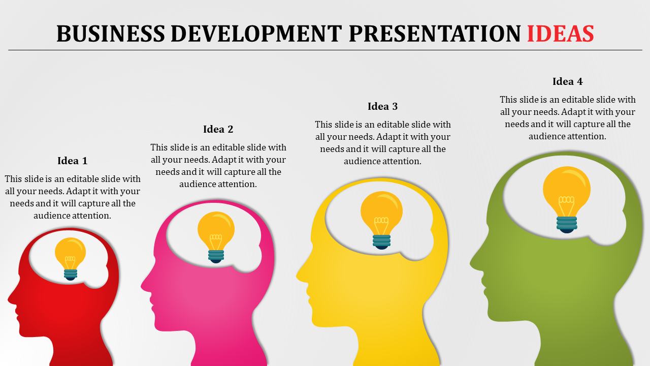 how to make a business development presentation